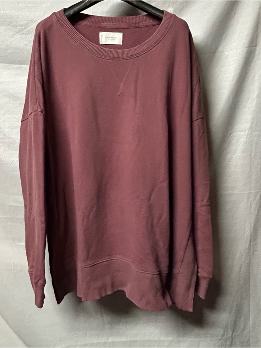 Lucky Brand Dusty Rose Pullover Sweatshirt